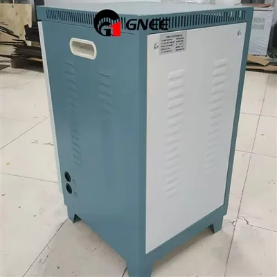 묻혀있는 상자 변압기