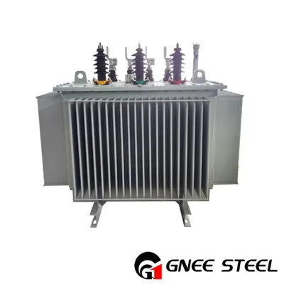 기름에 잠긴 전력 변압기